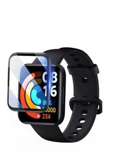 Watch 3D Full Glue Screen Protector for Redmi Watch 2 Lite Black  - Image 1