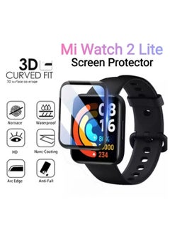 Watch 3D Full Glue Screen Protector for Redmi Watch 2 Lite Black  - Image 2
