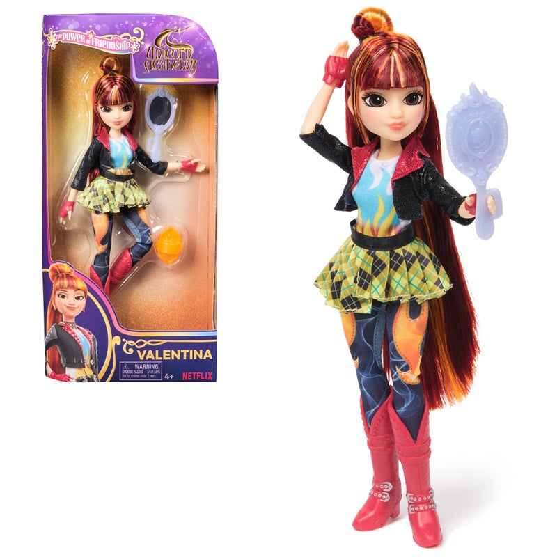 Unicorn Academy Power of Friendship Valentina Doll Easter Gifts Idea Dolls Unicorn Toys for Girls with Hand Mirror 5 Fashion Accessories 95 - Image 3