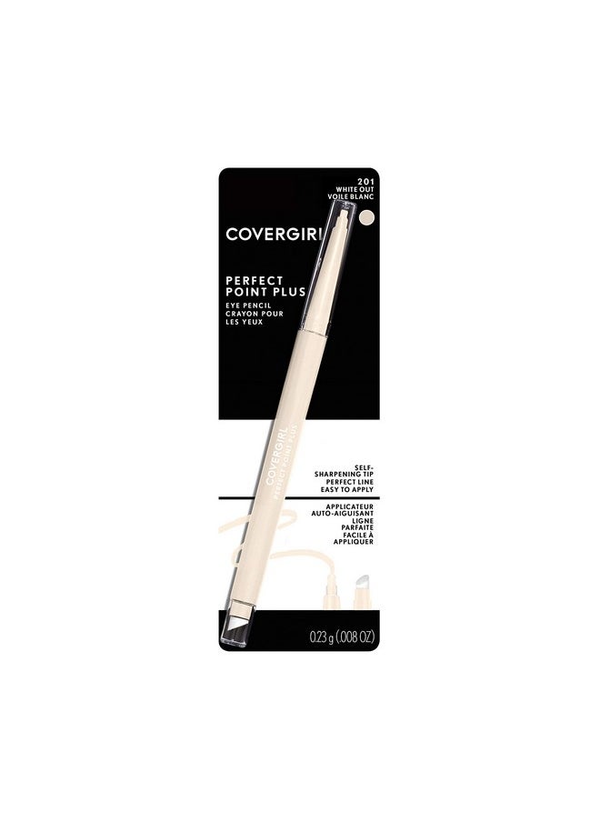 CoverGirl COVERGIRL Perfect Point Plus Eyeliner, White Out  - Image 2