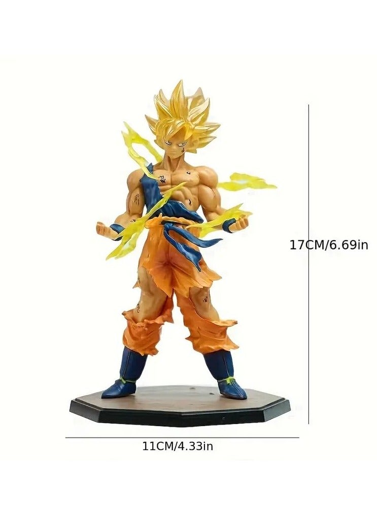 Dragon Ball Z Action Figure Edition Toy (Goku Super Saiyan II) - Image 2