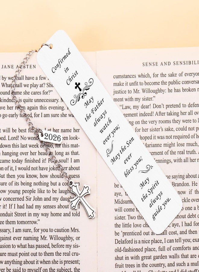 KINMES 2026 Confirmation Gifts for Teenage Girls Boys Catholic Confirmation Bookmark Gifts First Communion Gifts for Girls Boys Christian Religious Baptism Gifts for Godson Daughter Christmas Birthday Gifts - Image 4
