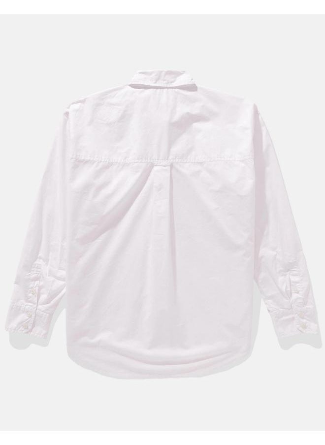 American Eagle - AE Perfect Button-Up Shirt - Image 1