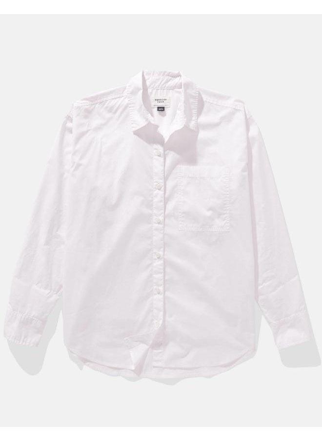 American Eagle - AE Perfect Button-Up Shirt - Image 1