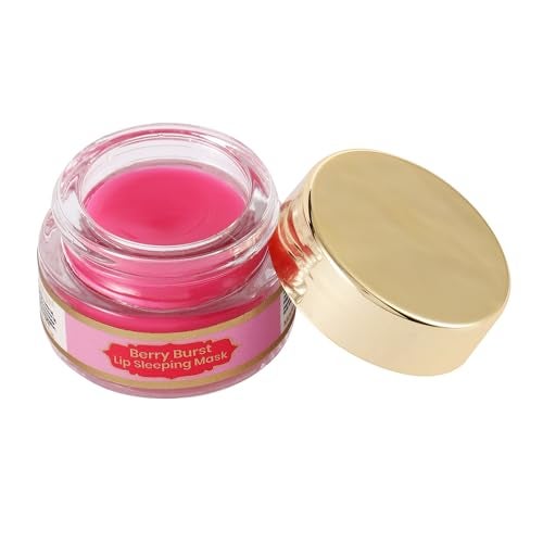 RYLLZ ESSENTIALS Berry Burst Lip Sleeping Mask | with Candillila Wax, Shea Butter, Cocoa Butter, Carnauba Wax, Kojic Acid, Ceramide & Hyaluronic Acid| for Pigmented, Chapped, Dark & Dry Lips | 10 ml - Image 5