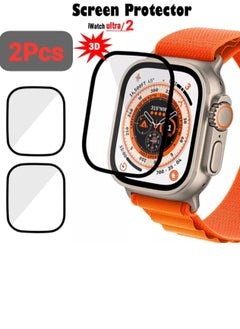 Generic 2 pieces of screen protection for the new Apple Watch Ultra 2, size 49  - Image 1