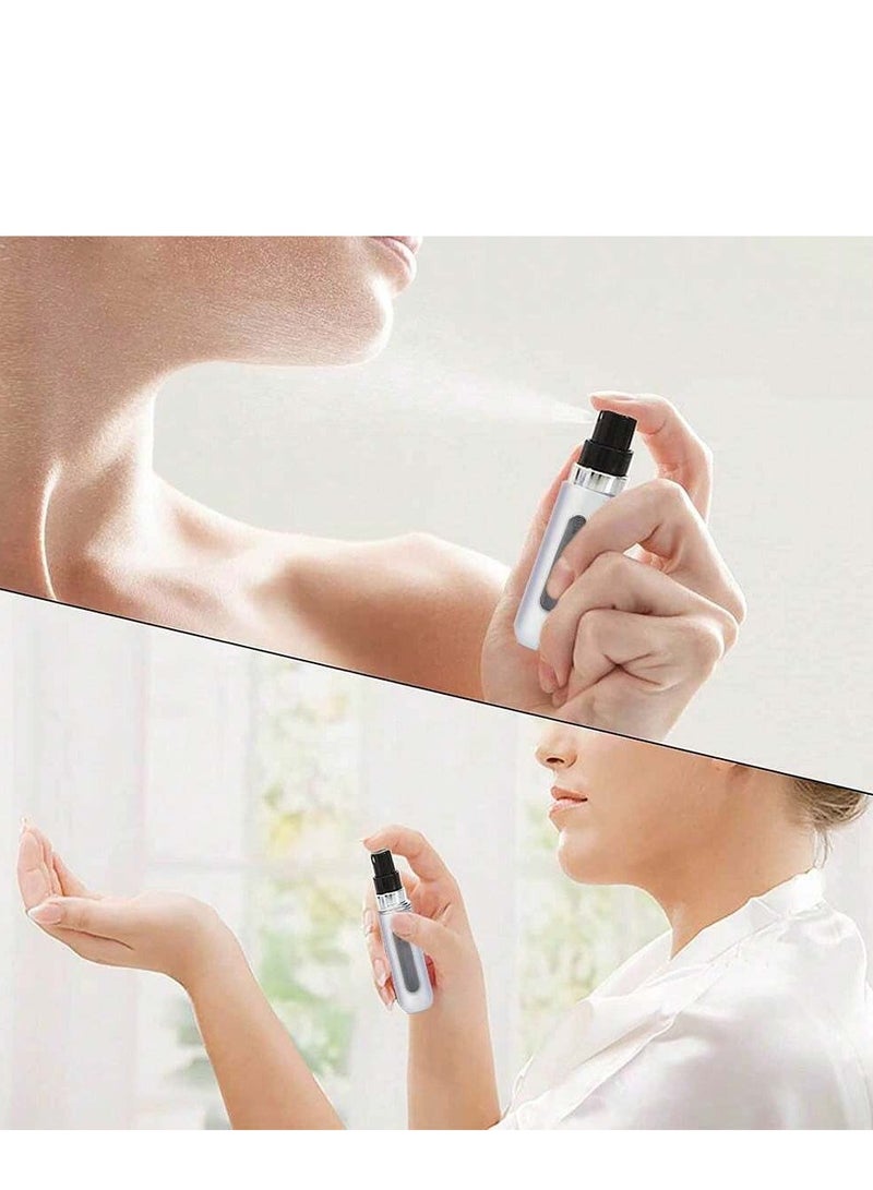 Shein Refillable Perfume Bottle 5ml – Portable Travel Perfume Spray Atomizer – 3 Pieces ( Color May Vary ) - Image 4