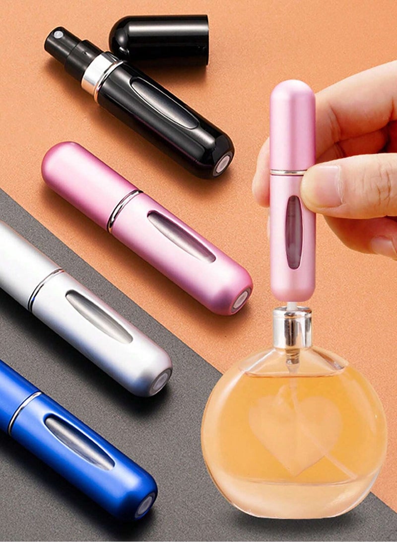 Shein Refillable Perfume Bottle 5ml – Portable Travel Perfume Spray Atomizer – 3 Pieces ( Color May Vary ) - Image 1