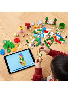 LEGO Super Mario Adventures With Peach Starter Course Building Kit; Collectible Toy Playset Featuring Peach, Yellow Toad, Lemmy And Lava Bubble Figures, Fun Gift For Kids Aged 6 And Over (354 Pieces) 71403  - Image 3