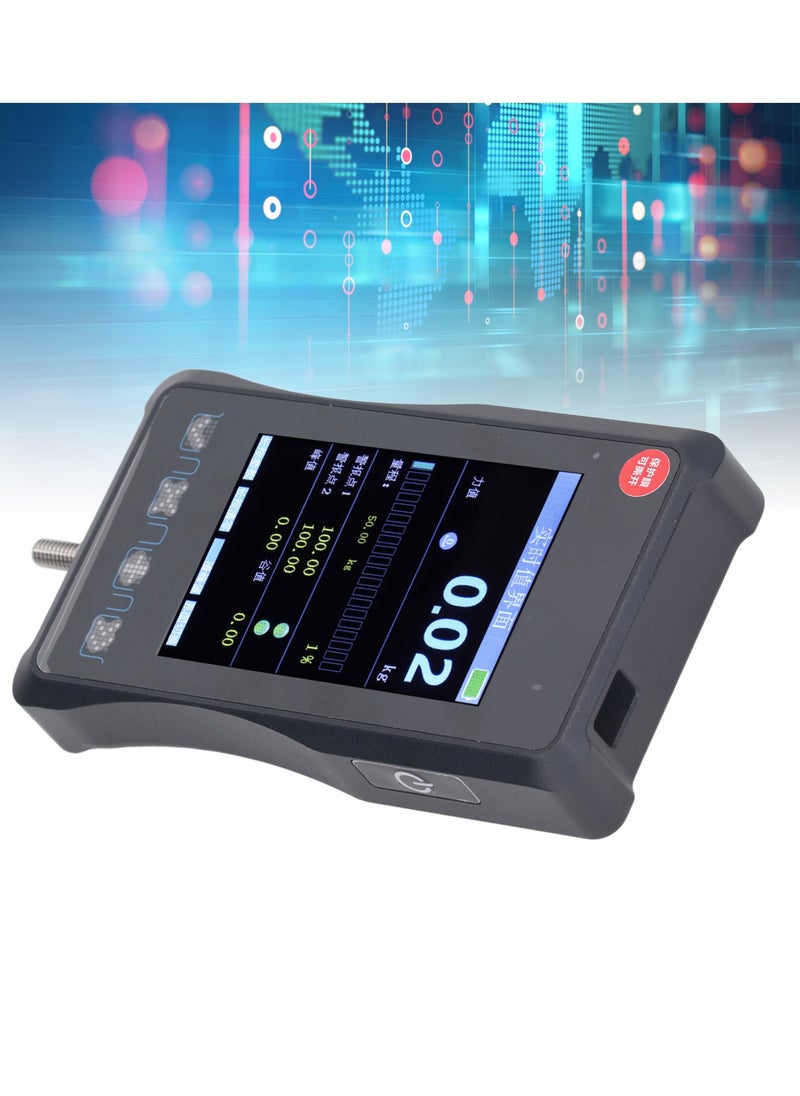Generic - Push Pull Gauge Quick Response Light Indicator Multi Alarms Handheld Digital Force Gauge 1000N - Image 1