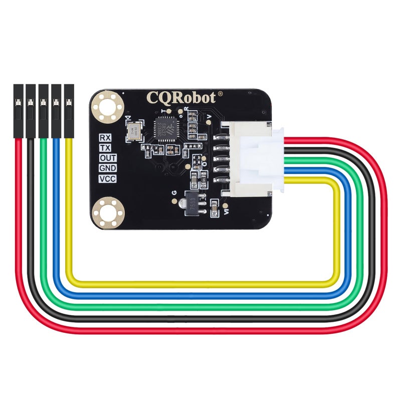 CQRobot 5.8GHz Doppler Effect Microwave Motion Sensor Compatible with Arduino and Raspberry Pi Motherboard. for Industry, Transportation, Agriculture, Smart Home, Security Monitoring, etc. - Image 1