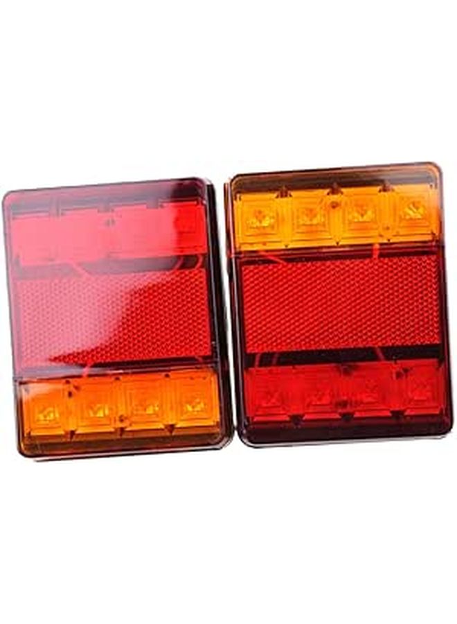 12V LED Trailer Tail Lights for Trucks Boats Easy Install Durable Long Life - Image 1