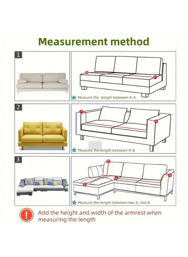 Christmas House Single Seat Sofa Cover With Free Pillowcase Elastic Fit For Living Room - Image 5