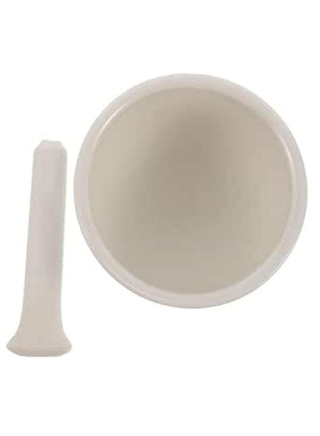 Ceramic Mortar And Pestle For Grinding Spices Garlic And Seasonings - Image 1