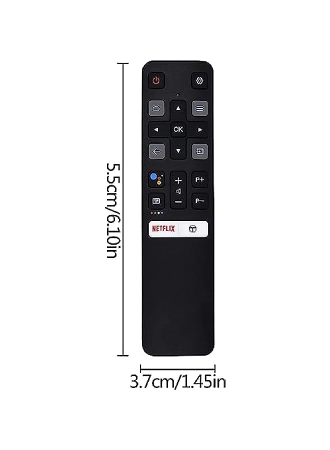 Raxoom Compatible TCL RC802V Remote Control fit for TCL Smart TV Remote - Image 2