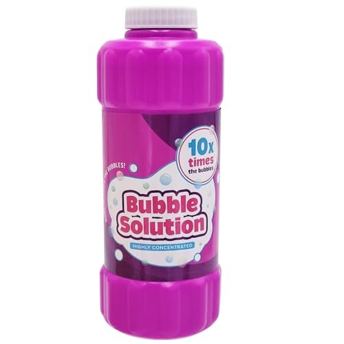 Chochkees Purple 16oz Concentrated Bubble Solution Refills up to 125 Gallons NonToxic Concentrated Solution for Bubble Machines Giant Bubble Wands Bubble Gun and Blowers - Image 1