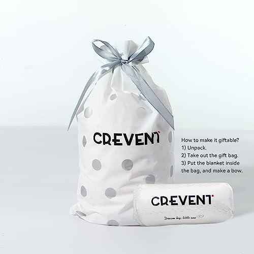 CREVENT Minky Baby Blanket for Girls Boys, Soft Plush Receiving Blanket for Newborns - 30x40 Inches (Animal) - Image 2