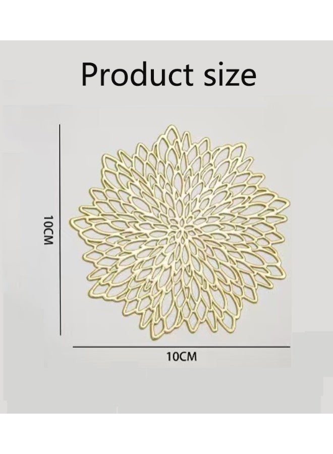 4 قطع من قواعد الأكواب للمطبخ، قواعد أكواب مقاومة للحرارة قابلة للغسل للاستخدام الداخلي/الخارجي، قواعد أكواب قابلة للمسح، قواعد أكواب للطاولة، حفلات الزفاف، التخييم، المهرجانات، قواعد أكواب القهوة - Image 4
