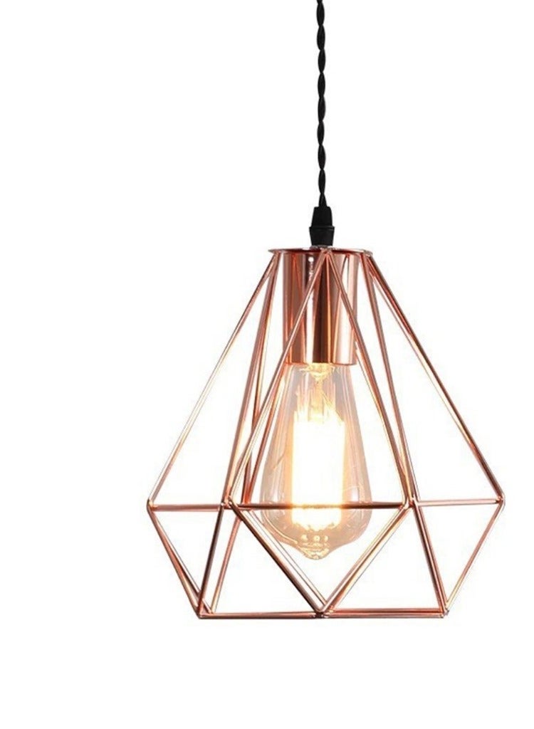 مصباح سقف 25×75 سم من سين لايتينج SL-1001 - أسود وذهبي 