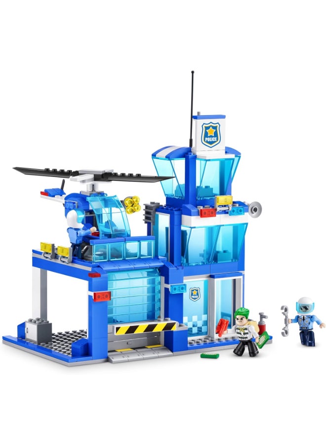 Zuru Max Max Adventure Police Station Playset (321 pieces) - Image 2