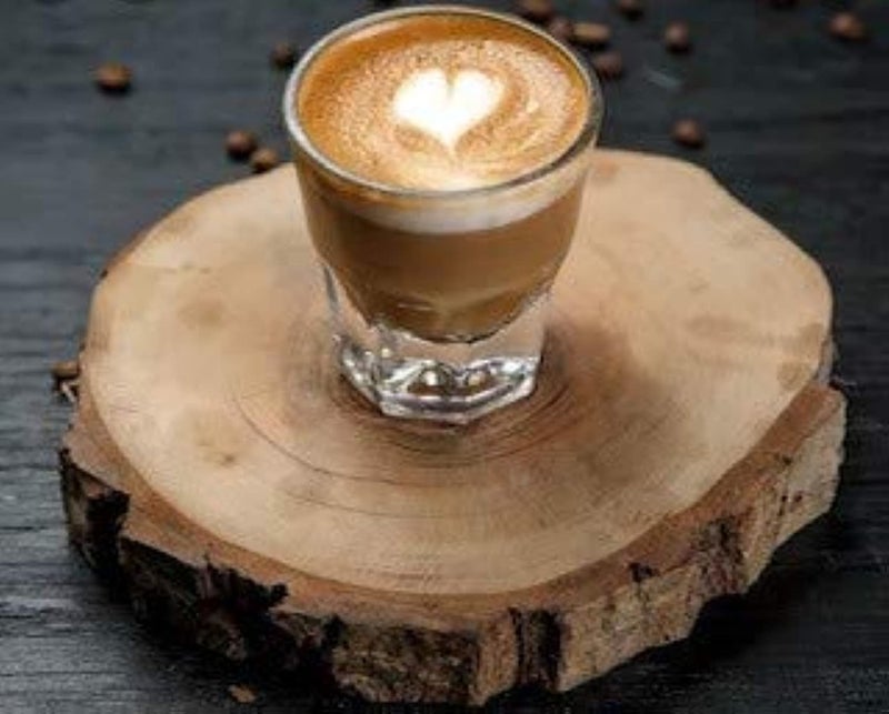 Rococo Designs Set of Two Duratuff Cortado Glasses | Gibraltar Rocks Glass 4.5 OZ ~Paper Coasters Included~ - Image 2
