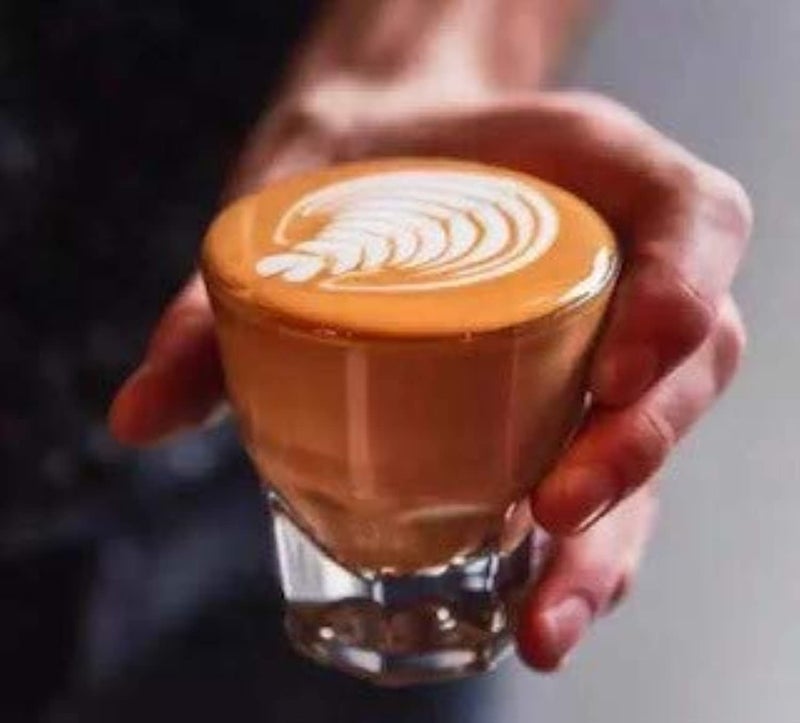 Rococo Designs Set of Two Duratuff Cortado Glasses | Gibraltar Rocks Glass 4.5 OZ ~Paper Coasters Included~ - Image 3
