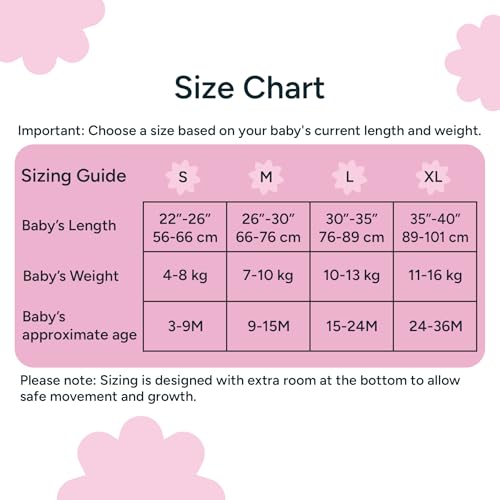 NINTARABABY 0.5 TOG Sleep Sack - Premium Organic Cotton, Lightweight Wearable Blanket for Newborns, Infants & Toddlers (9-15 Months), Unisex Baby Sleeping Bag, Gifts for Babies - Image 3