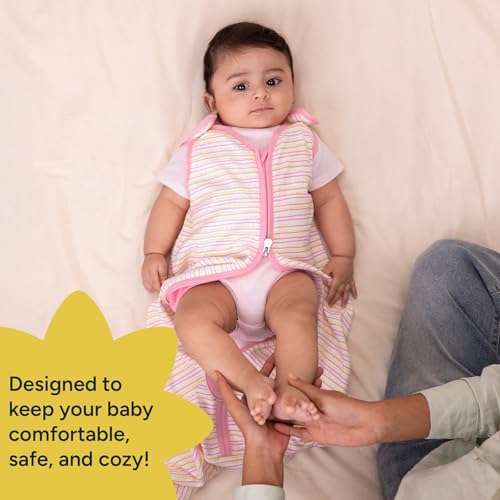 NINTARABABY 0.5 TOG Sleep Sack - Premium Organic Cotton, Lightweight Wearable Blanket for Newborns, Infants & Toddlers (9-15 Months), Unisex Baby Sleeping Bag, Gifts for Babies - Image 5