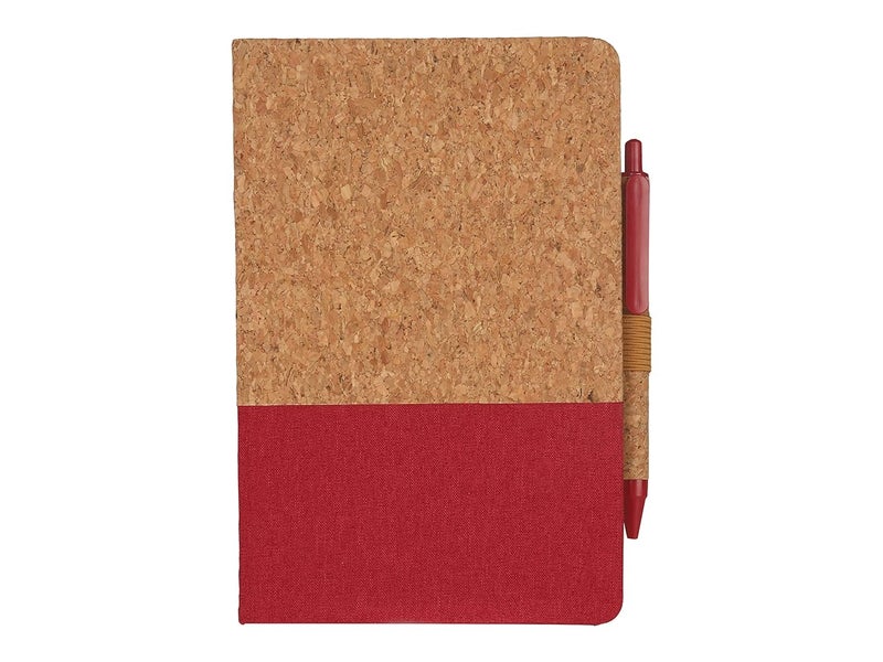 Eco-neutral Eco-Friendly Cork Notebook and Pen Set - Image 4