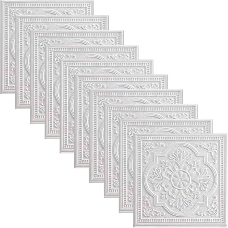 3D Self Adhesive Wall Panels Soft PE Foam Brick Stone Tile Stickers Waterproof Soundproof DIY Decor 10 Pcs - Image 1