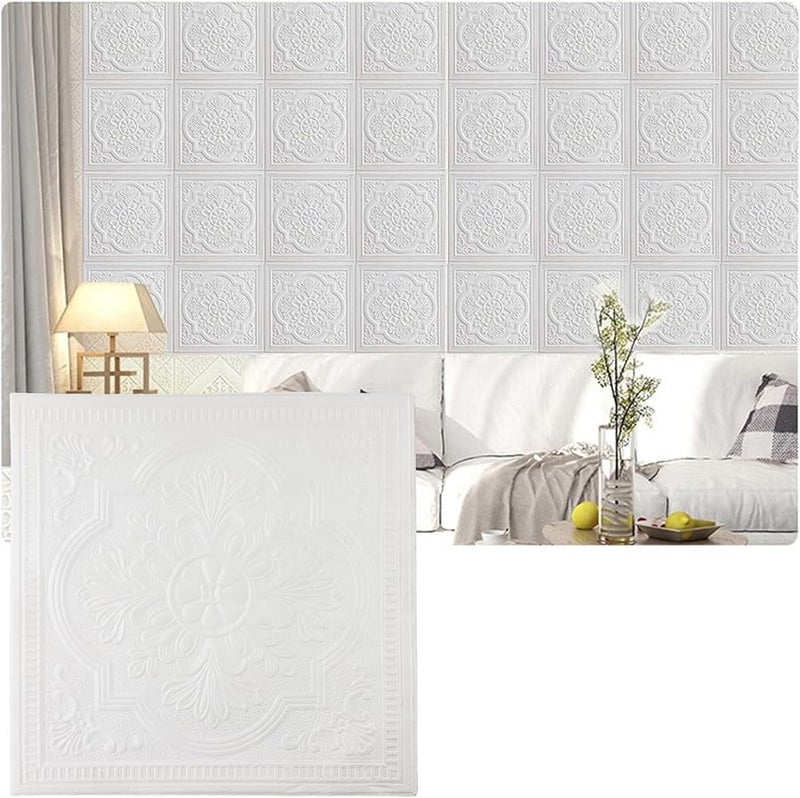 3D Self Adhesive Wall Panels Soft PE Foam Brick Stone Tile Stickers Waterproof Soundproof DIY Decor 10 Pcs - Image 4