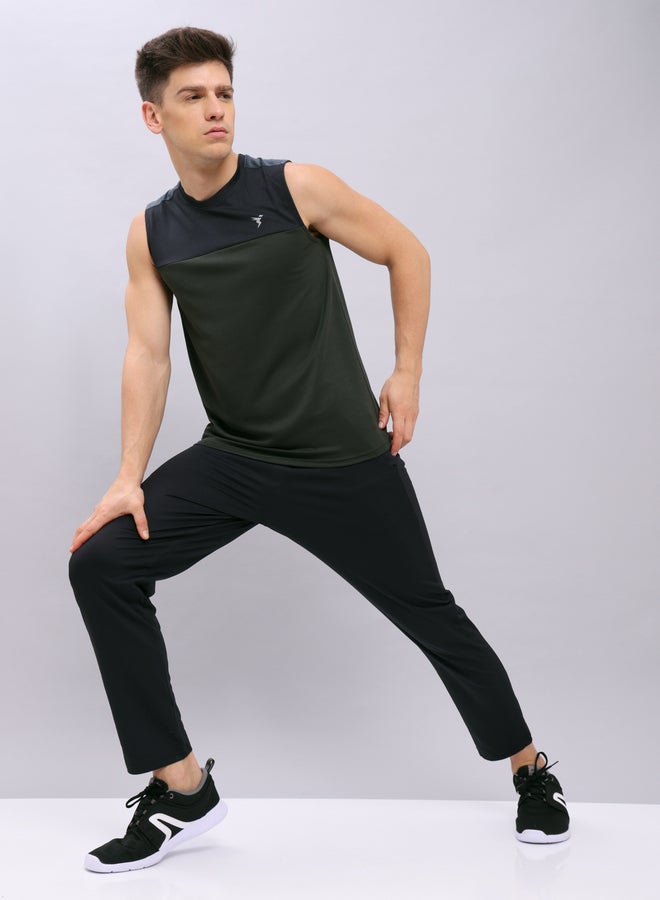 Technosport Men Solid Relaxed Fit Track Pants - Image 1