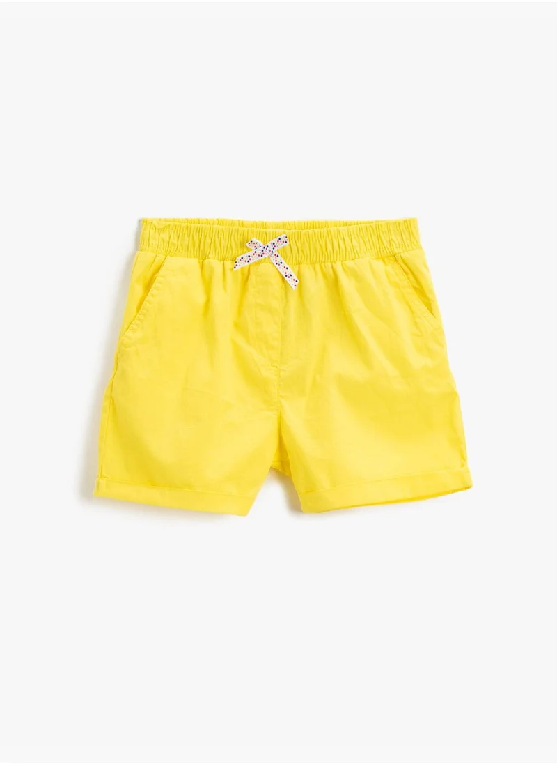 كوتون Pocket Shorts Cotton