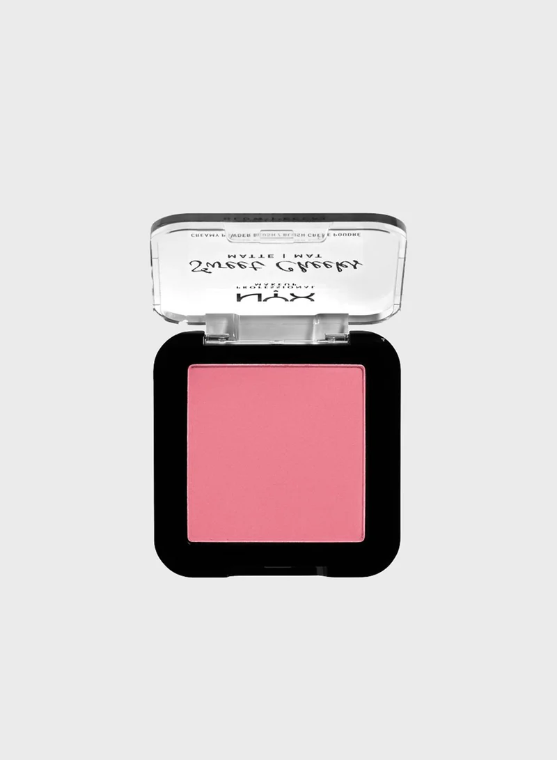 NYX PROFESSIONAL MAKEUP Sweet Cheeks Creamy Powder Blush -Rose & Play