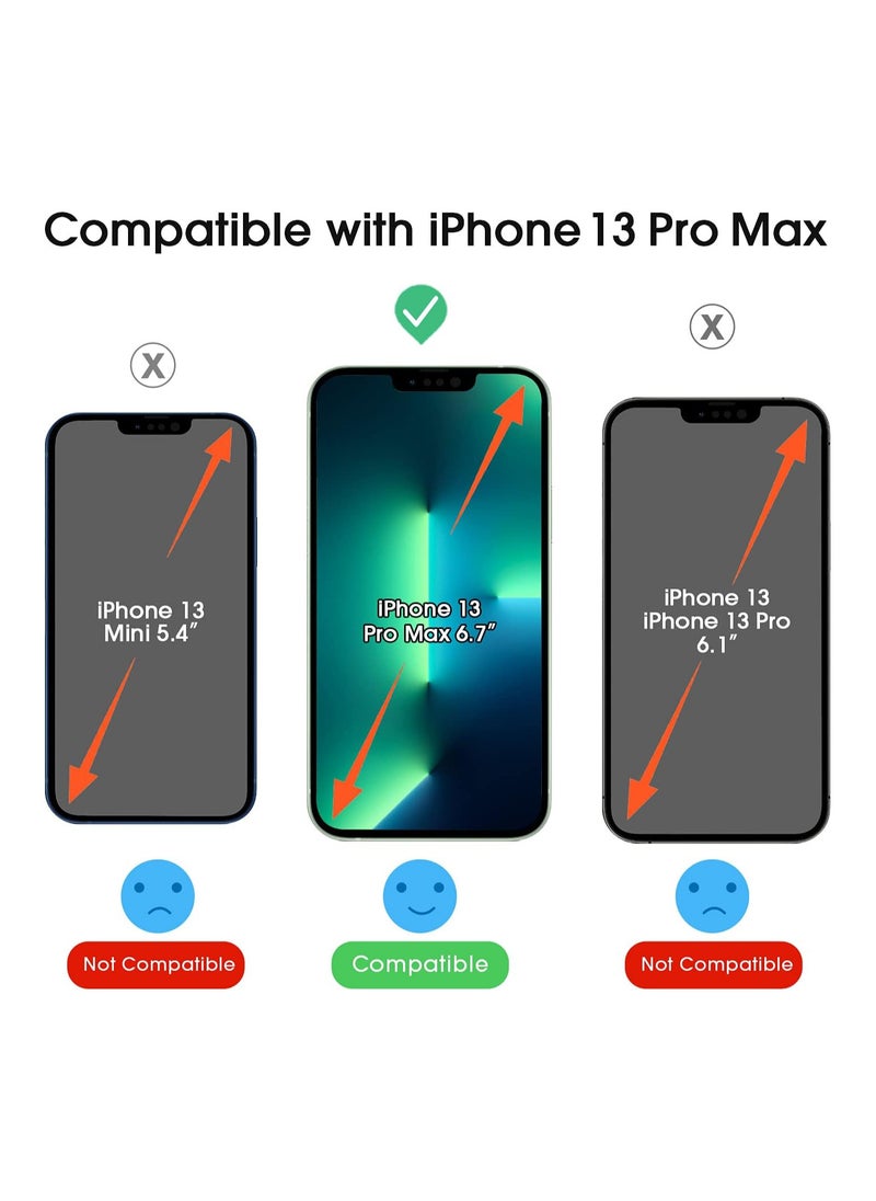Amfilm - amFilm Screen Protector OneTouch Compatible with iPhone 13 Pro Max 6.7", Dynamic Island Compatible- with Easy Installation Kit, Full Coverage Case Friendly, Tempered Glass, 2 Pack - Image 1