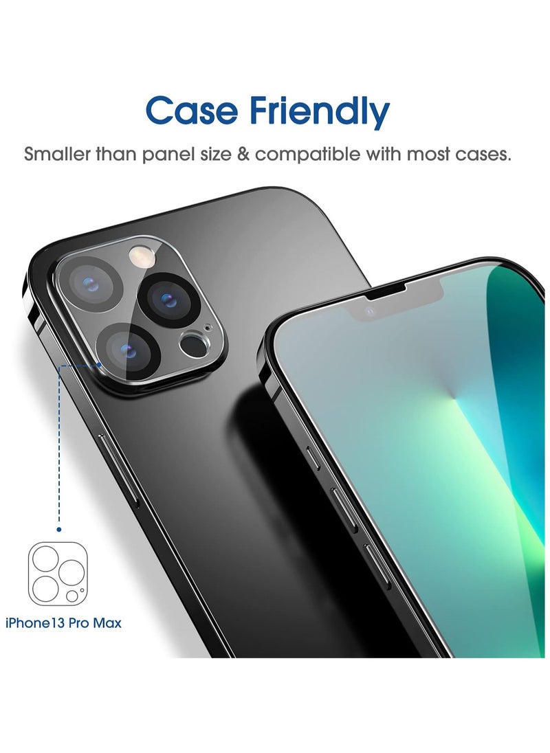 Amfilm - amFilm Screen Protector OneTouch Compatible with iPhone 13 Pro Max 6.7", Dynamic Island Compatible- with Easy Installation Kit, Full Coverage Case Friendly, Tempered Glass, 2 Pack - Image 1
