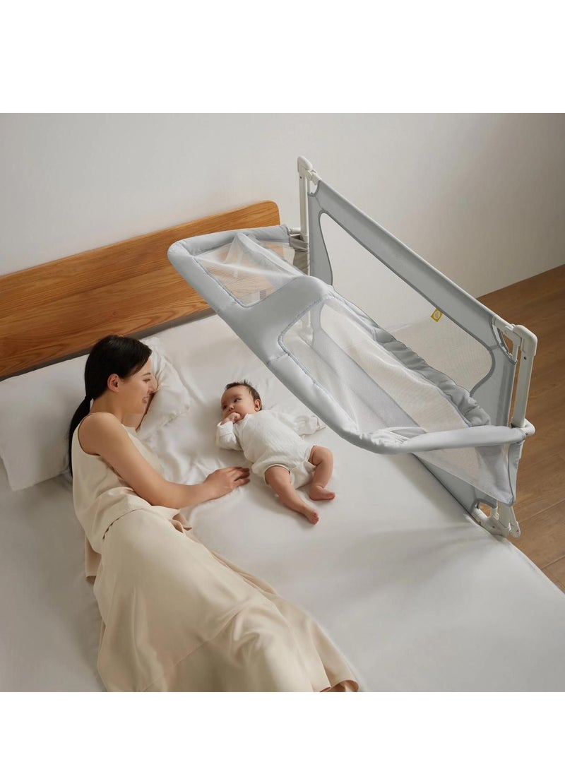 Generic - Baby Bedside Crib,Co Sleeper for Baby in Bed,Bed Bassinet for Baby co Sleeper, Bed Bassinet for Baby in Bed for Safe Co-Sleeping,Cosleeping Baby Bed for Infant Newborn Girl Boy - Image 1