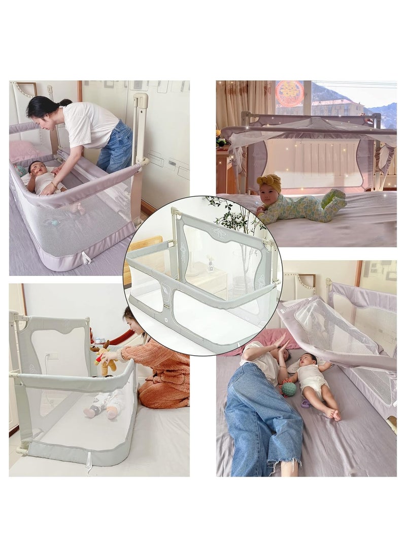 Generic - Baby Bedside Crib,Co Sleeper for Baby in Bed,Bed Bassinet for Baby co Sleeper, Bed Bassinet for Baby in Bed for Safe Co-Sleeping,Cosleeping Baby Bed for Infant Newborn Girl Boy - Image 1