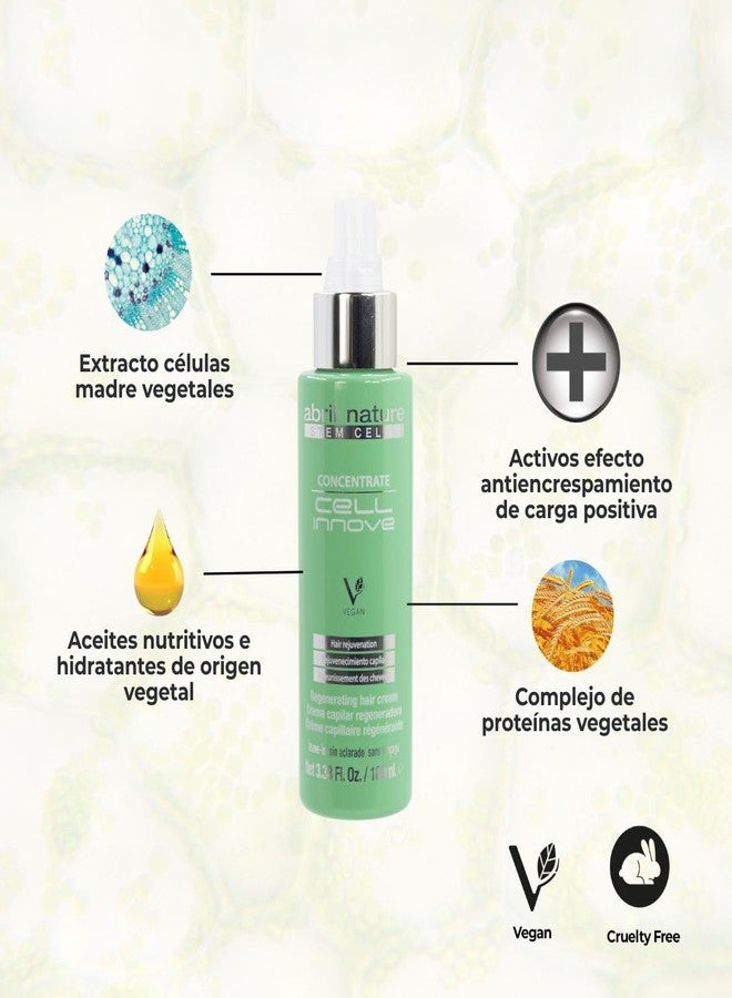 abril et nature - Cell Innove - Professional Hair Serum - Regenerates and Rejuvenates - For All Hair Types - Concentrated with Plant Stem Cells - Cuticle Sealer - 100 ml - Image 5