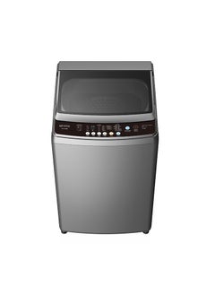 General Supreme Washing Machine Automatic Top Load 17 KG, 8 Programs, Dark Silver,GSTL17V8SM