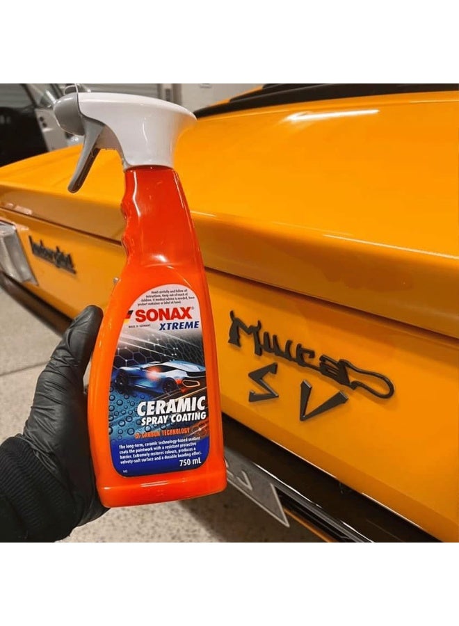 Sonax Xtreme Ceramic Spray Seal (750 ml) For Cars & Bikes - Image 4