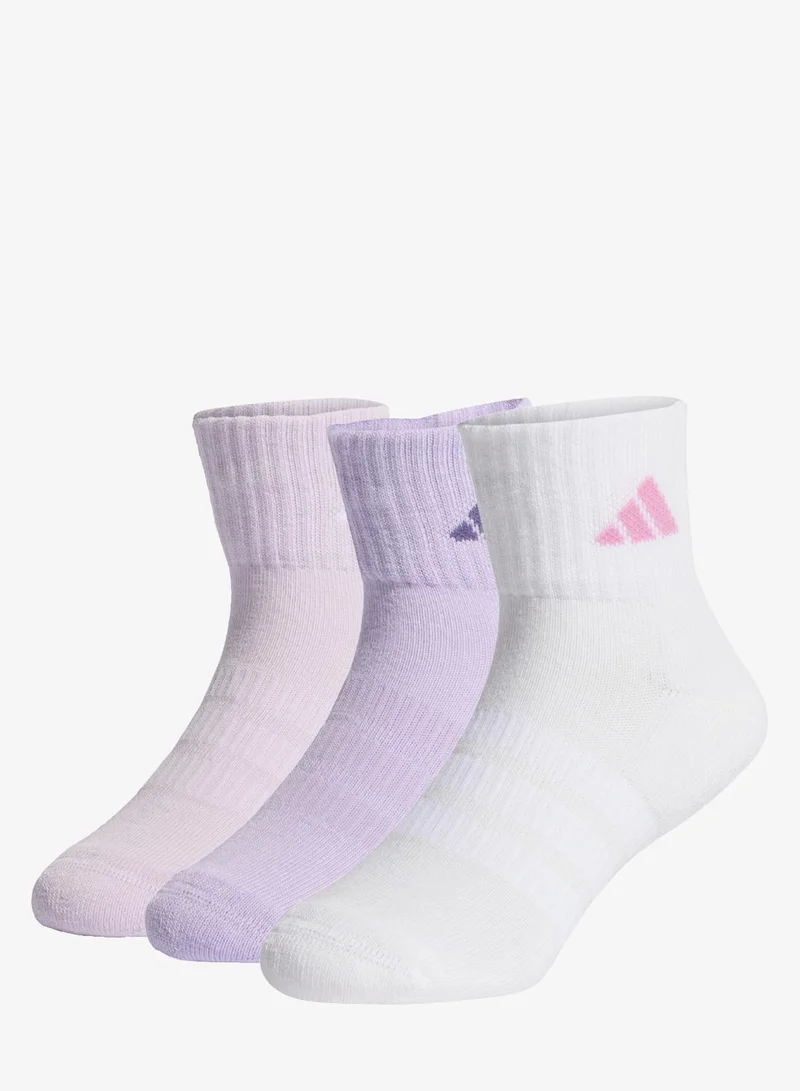 Adidas CUSHIONED SPORTSWEAR ANKLE SOCKS 3 PAIR PACK
