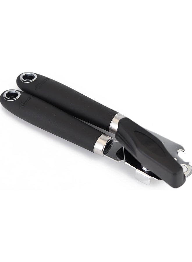 Home Pro Home Pro Can Opener With Handle Silver/Black - Image 1