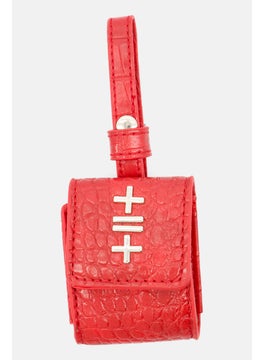 Leather Airpods Case, Red