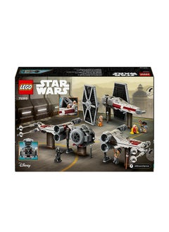 LEGO Star Wars Tie Fighter & X-Wing Mash-Up Buildable Toy Starfighters For Kids, Customisable Vehicles, Gift For Boys, Girls And Any Fans 75393 (1063 Pieces)  - Image 3
