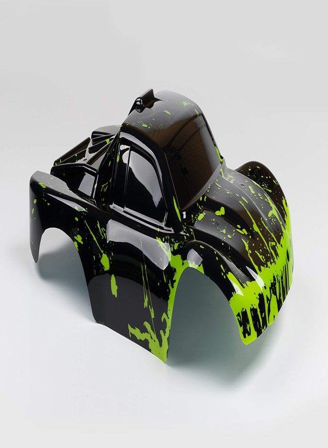 SummitLink Compatible Custom Body Muddy Green Over Black Replacement for 1/10 Scale RC Car or Truck (Truck not Included) SS-BG-01 - Image 5