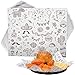 PerKoop 300 Pcs 10 x 83 Inch Deli Wax Paper Sheets Sandwich Wrapping Paper Sheets Mexican Festival Picnic Basket Liners for Food Greaseproof Breads Burgers Bakery Tissue Kitchen White - Image 2