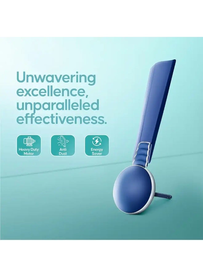 لونج واي LONGWAY Wave P1 Ceiling Fan, 1200mm/48 inch, 400 RPM, Ultra High Speed,Star Rated,Silver Blue - Image 2