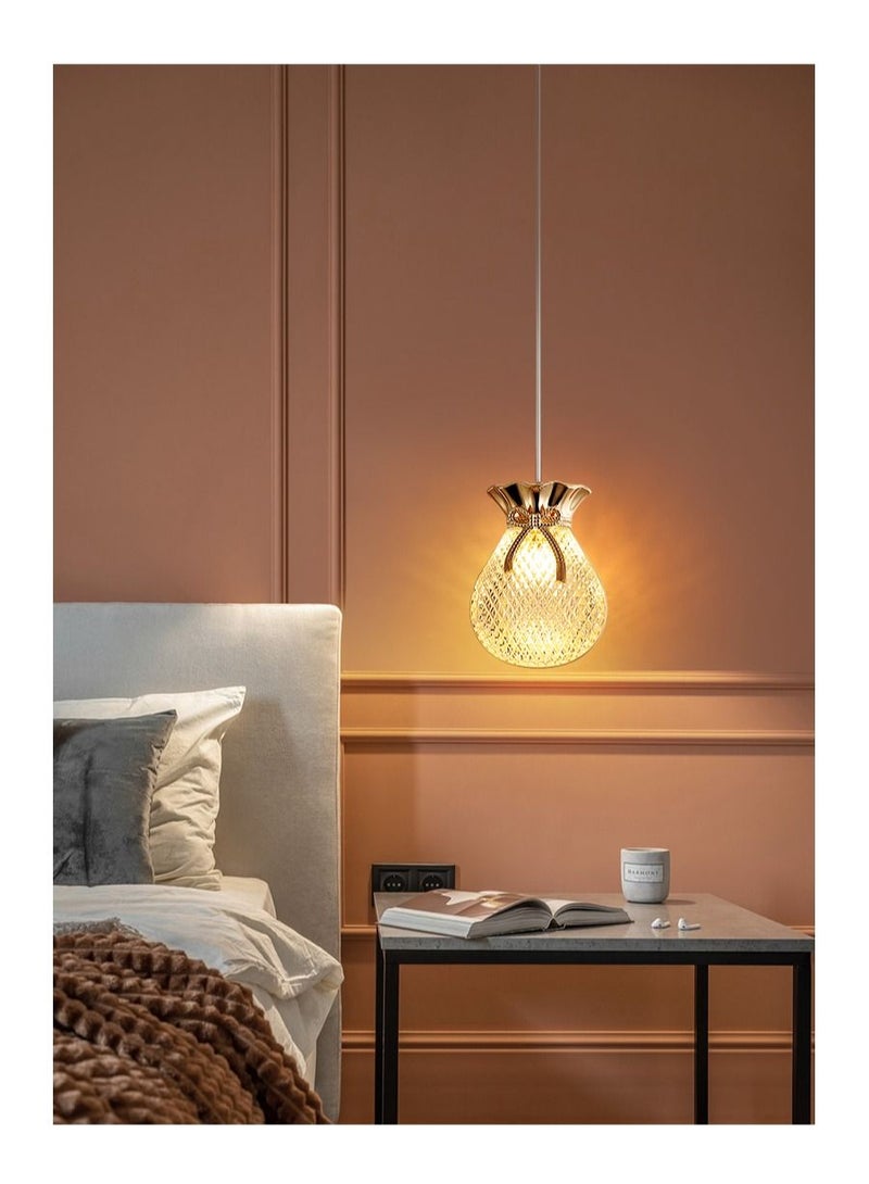 C M E Crystal Hanging Light Single - Image 1