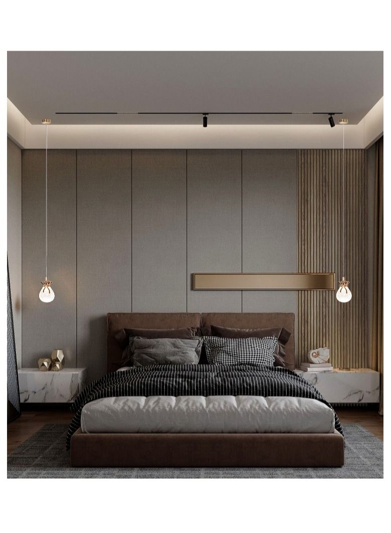 C M E Crystal Hanging Light Single - Image 3